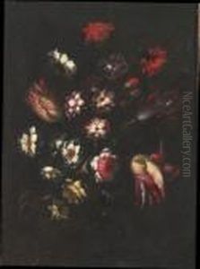 Natura Morta Con Fiori by Giuseppe Vincenzino