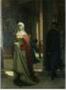 Faust And Margaret by Frans Vinck