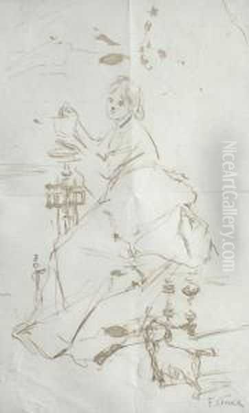 Dama Con Cagnolino - view 1