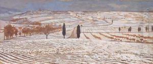 Inverno Nella Campagna Senese