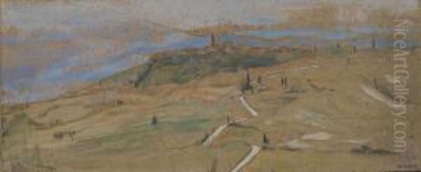 Paesaggio A Pienza - view 1