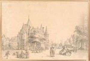 View Of The Nieuwmarkt Square