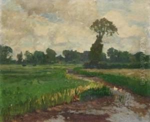 Worpsweder Landschaft by Carl Vinnen