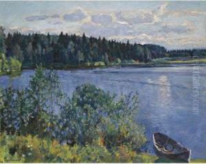 The Lake by Sergey Arsenievich Vinogradov