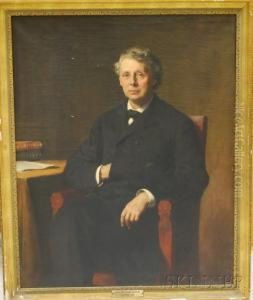 Portrait Of A Gentleman by Frederick Porter Vinton