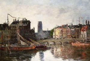 Rotterdam, the Pont de la Bourse