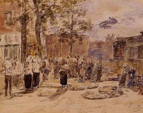 Market Scene - view 1