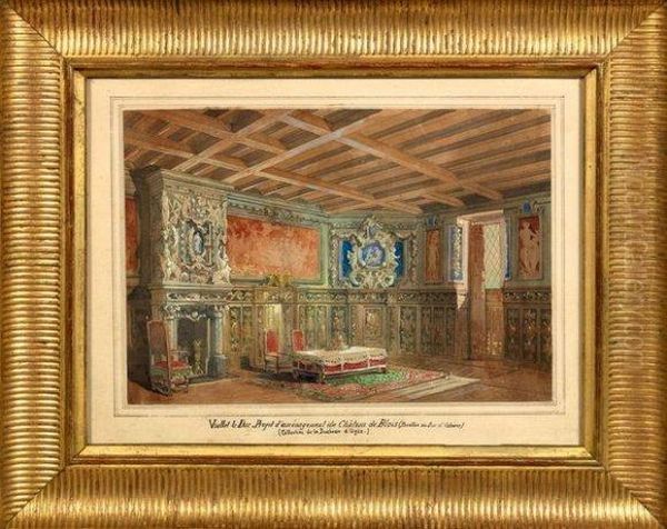 Projet D'amenagement Du Chateau De Blois, Pavillon Du Ducd'orleans - view 1