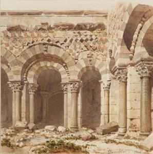 Le Cloitre De La Cathedrale Du Puy-en-velay by Eugene Viollet-Le-Duc
