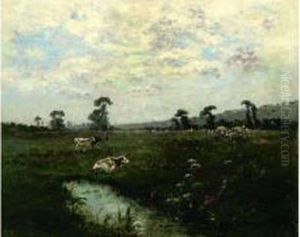 Vaches Au Paturage by Victor Viollet-Le-Duc