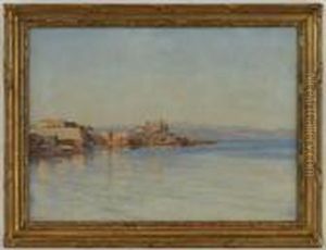 Paysage Lacustre, Soleil Levant