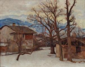 Effet D'hiver En Valais
