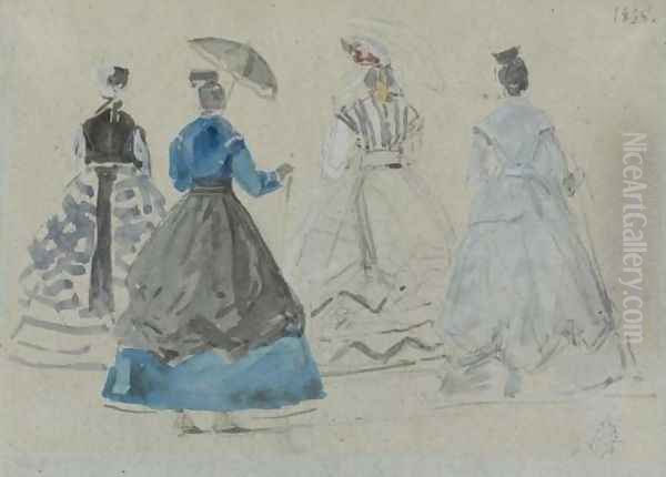Quatre Femmes a la Plage - view 1