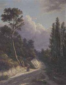 Strada Che Conduce A Castiglione by Giuseppe Viscardi