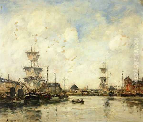Fecamp, the Harbor - view 1
