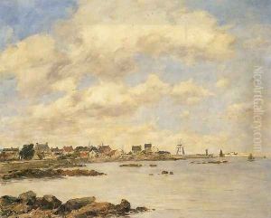 View of Saint-Vaast-La-Houghe