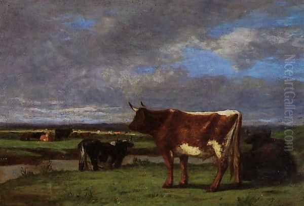 Cows near the Toques - view 1