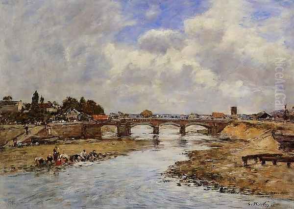 Laundresses on the Banks of the Touques X - view 1