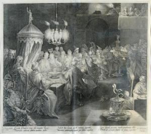 Belshazzar""s Feast by Nikolas Visscher