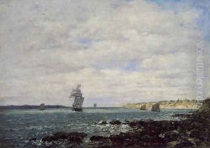 Coast of Brittany by Eugene Boudin