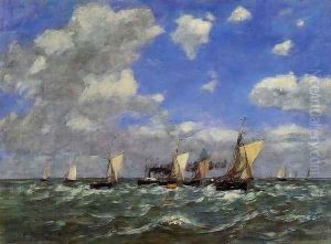 Open Sea by Eugene Boudin