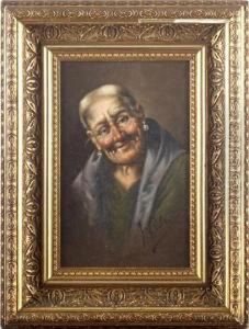 Portraits Of Peasants by F. Vitale