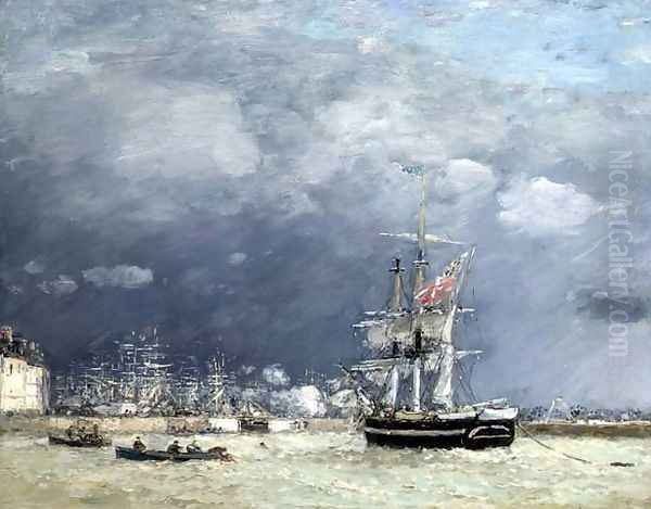 Evening, Le Havre 1866 - view 1