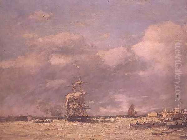 L'Entree du Port de Havre - view 1