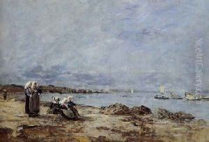 Plougastel, Women Waiting for the Ferry