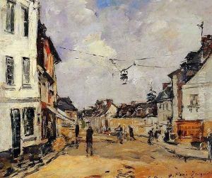 Fervaques, the Main Street