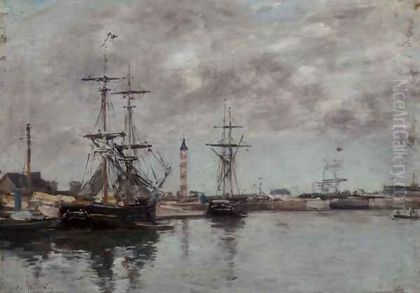 The Port of Deauville II - view 1