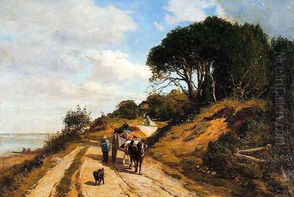 The Road from Trouville to Honfleur - view 1