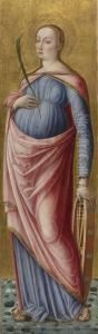 Saint Catherine Of Alexandria by Bartolomeo Vivarini