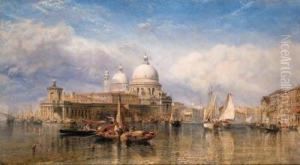The Punta Della Dogana With S. Maria Della Salute, Venice
