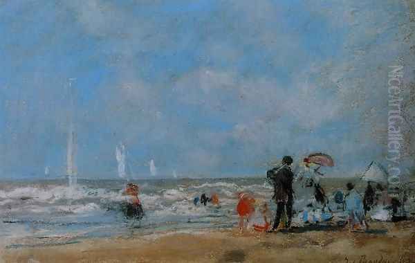 On the Beach 1863 - view 1