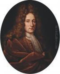 Portrait D'homme by Joseph Vivien