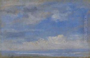 Clouds by Eugene Boudin