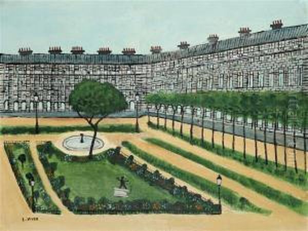 Le Jardin Des Tuileries - view 1
