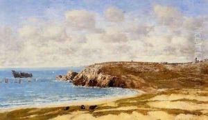 Camaret, le Toulinguet I by Eugene Boudin