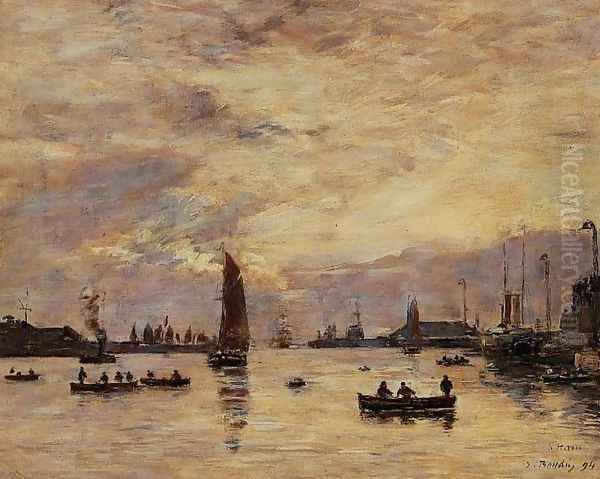 Le Havre, l'avant-port - view 1