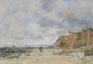 Le Rivage de Villerville by Eugene Boudin