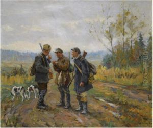 The Hunt by Ivan Alexeievitch Vladimirov