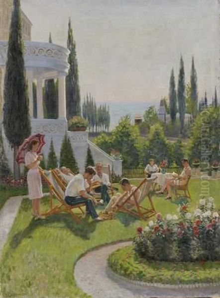 Dans Le Jardin En Crimee - view 1