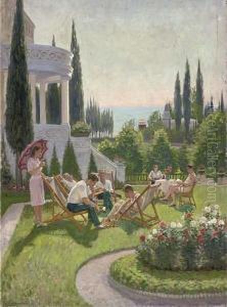 In The Garden, Crimea - view 1