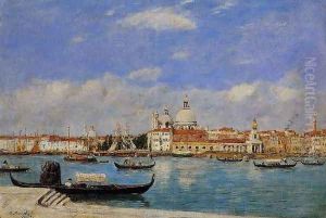 View of Venice I by Eugene Boudin