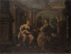 Apelle Et Campaspe by Nicolas Vleughels