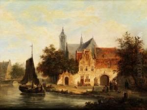 Hollandische Kanallandschaft