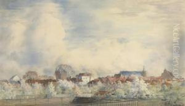 A View From The Artist's Studio, Hattem - view 1