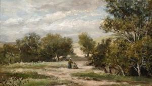 Figures In A Dune Landscape