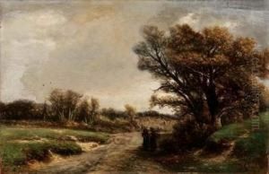 Paesaggio Con Due Donne Paesaggio Con Due Donne